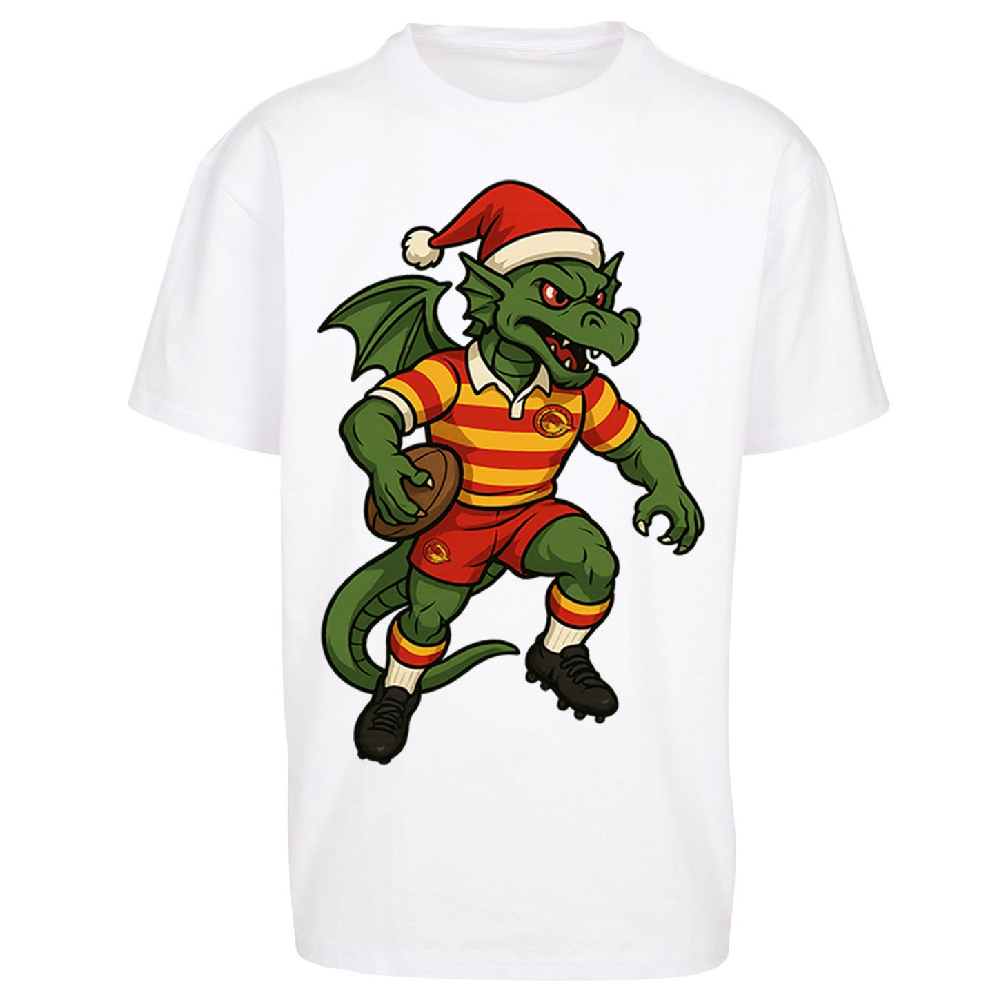 Catalans Dragons Christmas Oversized T Shirt