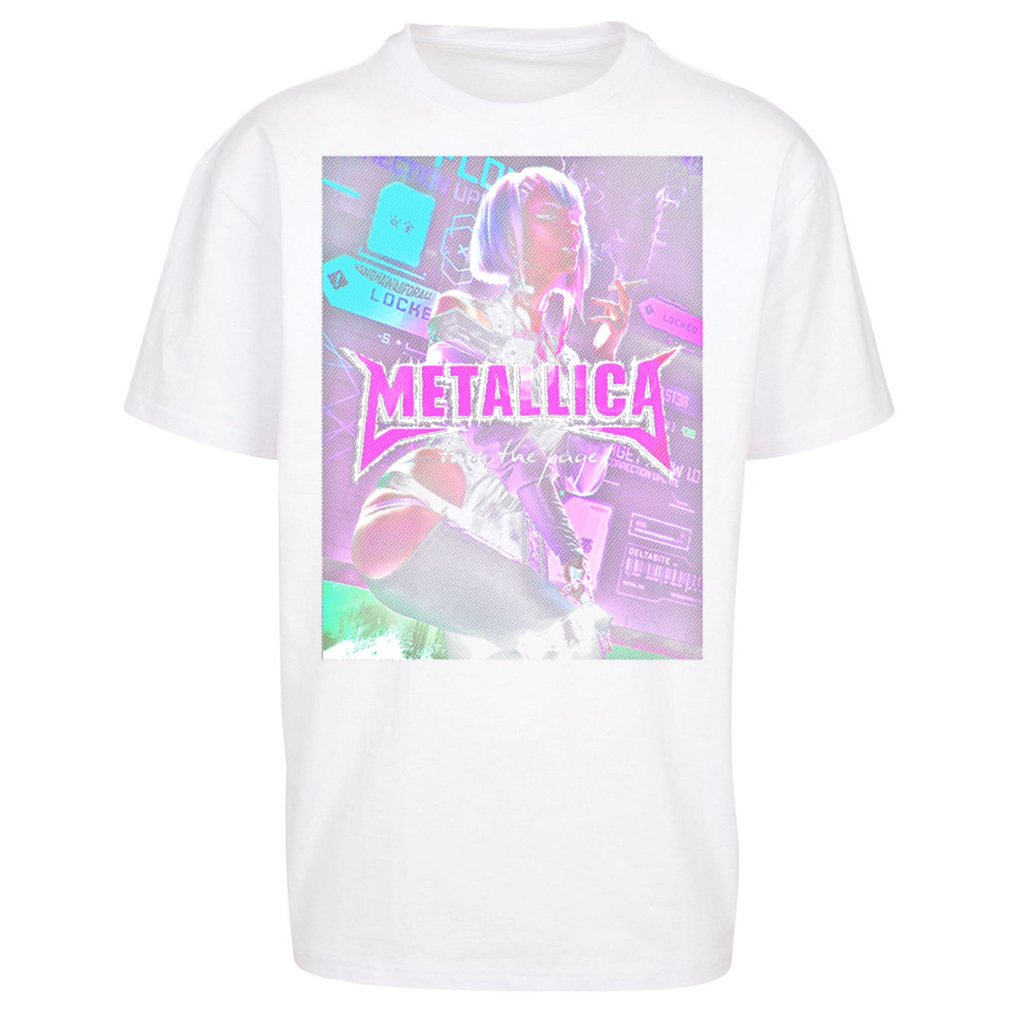 Metallica Turn The Page - Oversized T Shirt