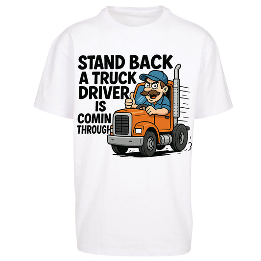 Truck Driver Oversized T Shirt 