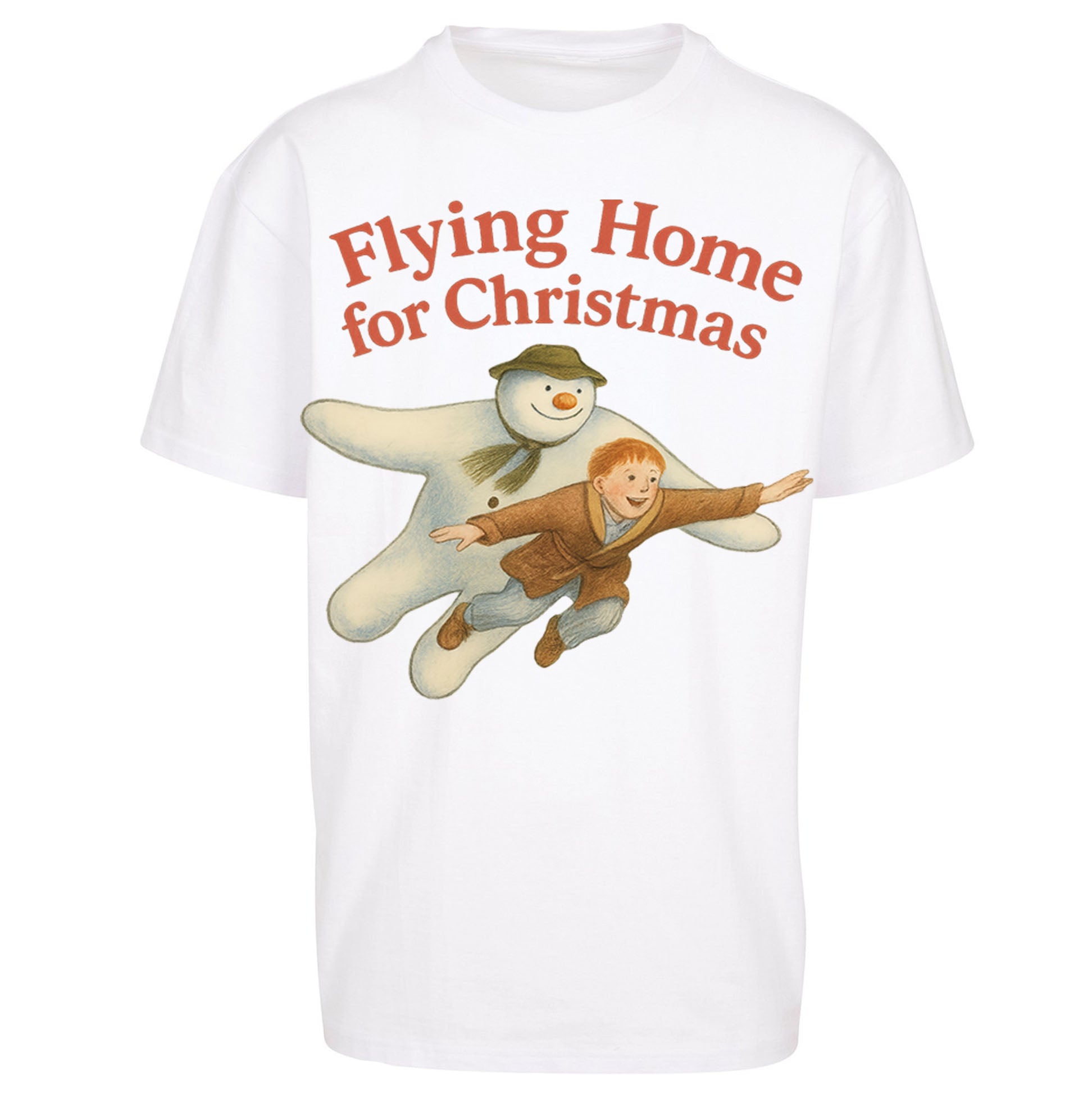 The Snowman Movie Christmas Oversized T Shirt