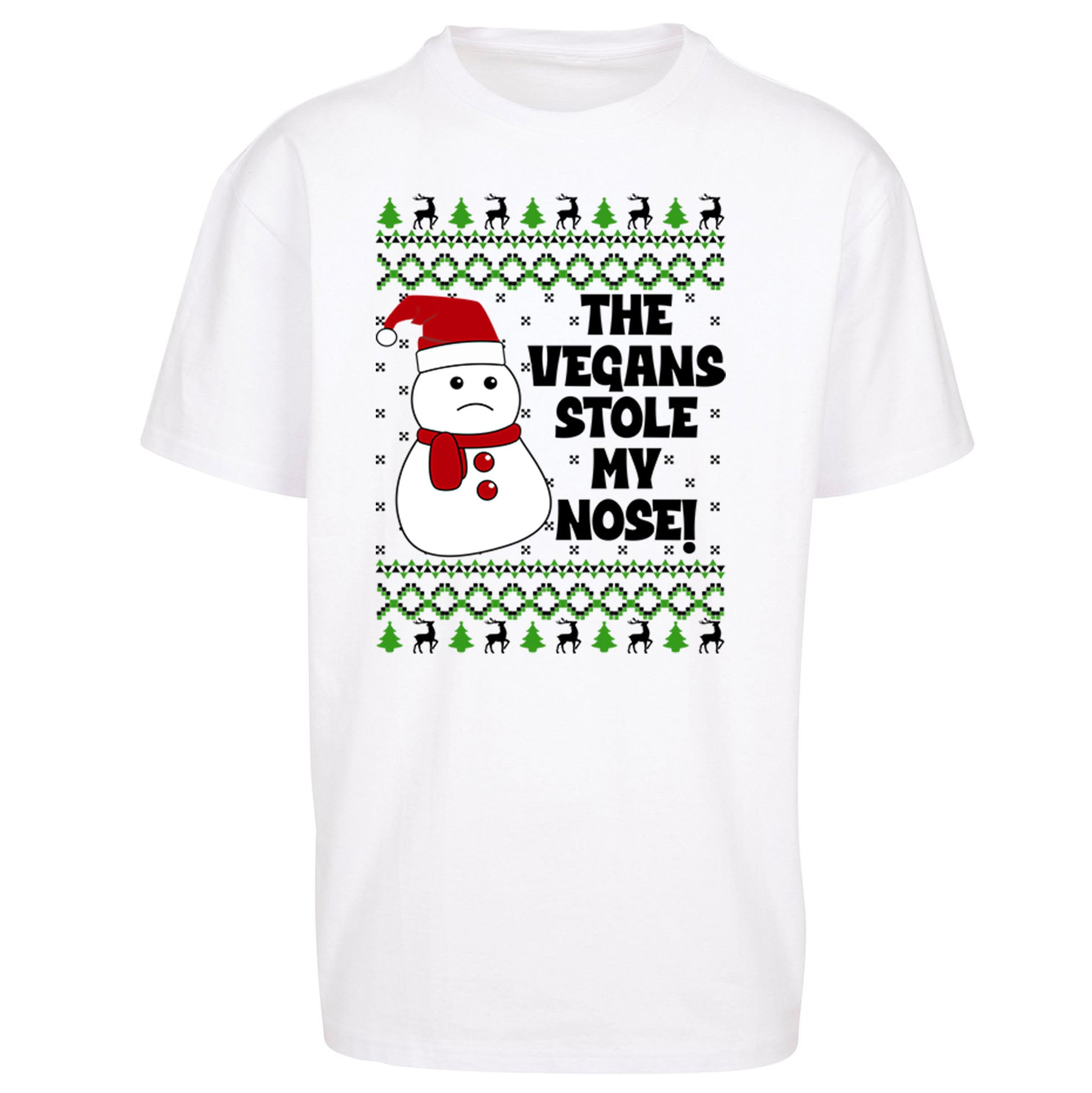 Vegeterian Oversized T Shirt