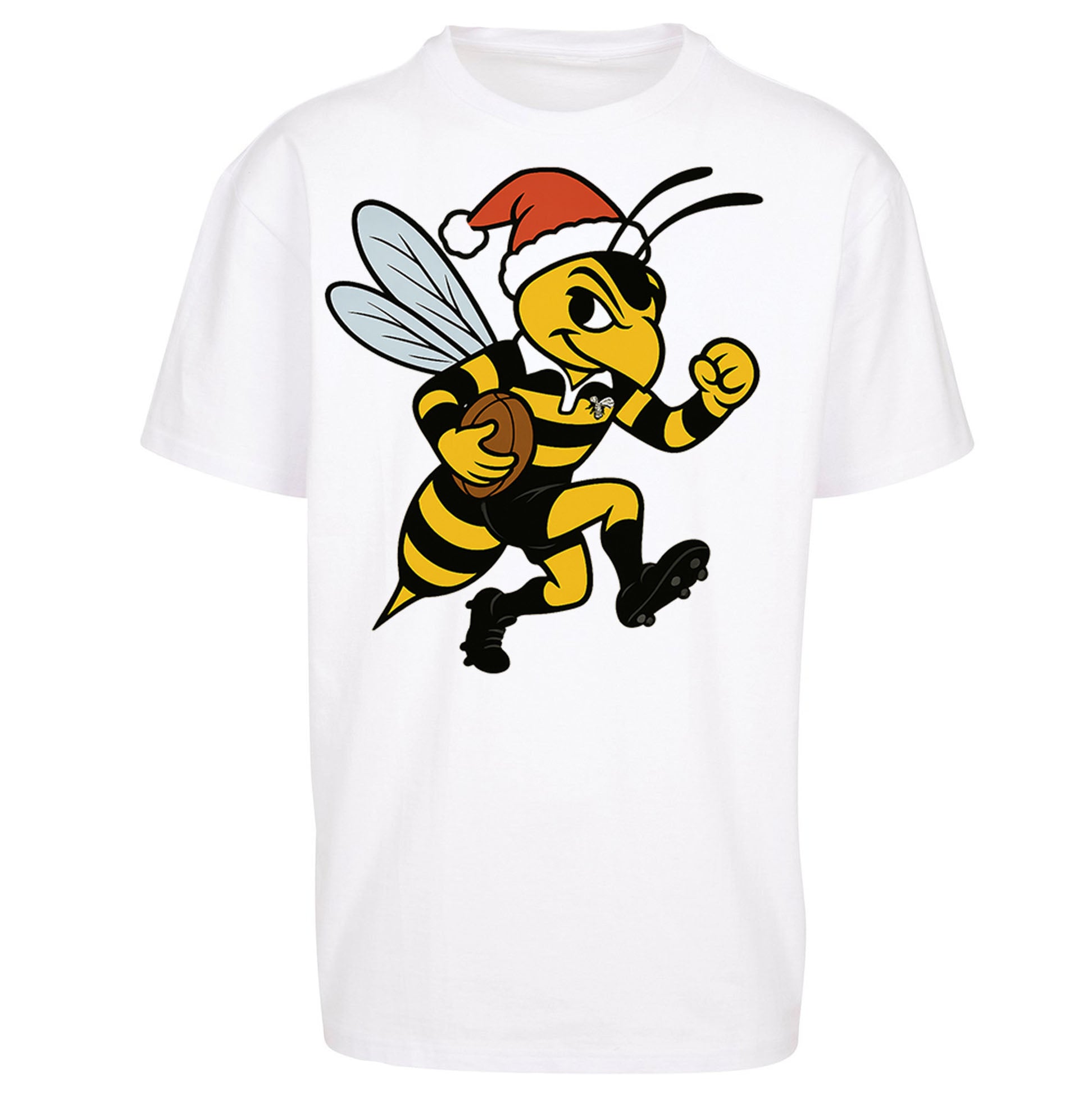 Wasps Rugby Christmas Oversized T Shirt