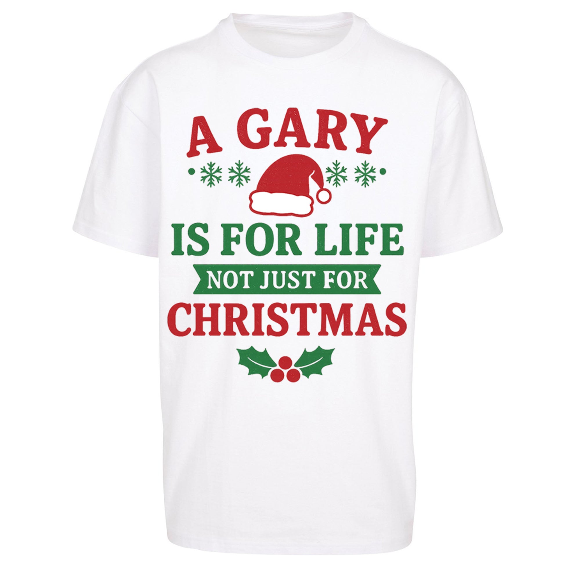 Gary Name Oversized T Shirt