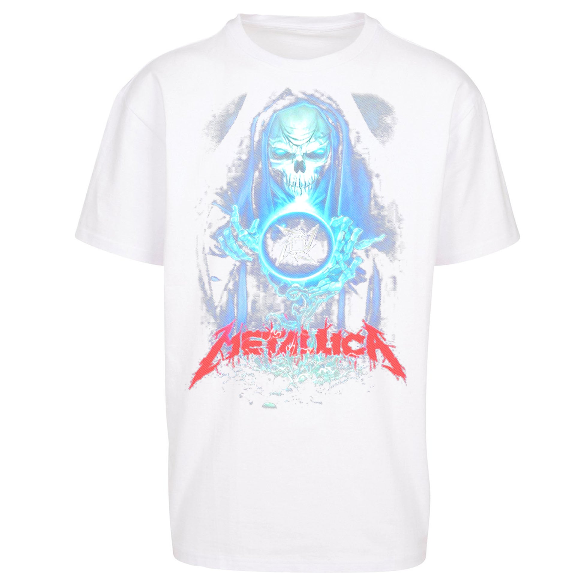Metallica Skellington Sorcerer Oversized T Shirt