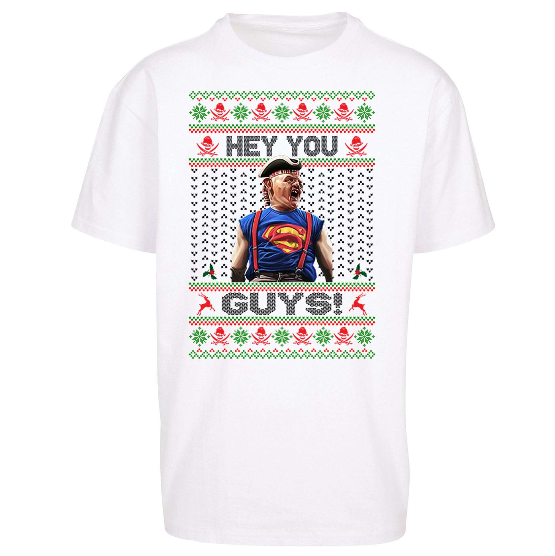 Goonies Sloth Christmas Oversized T Shirt