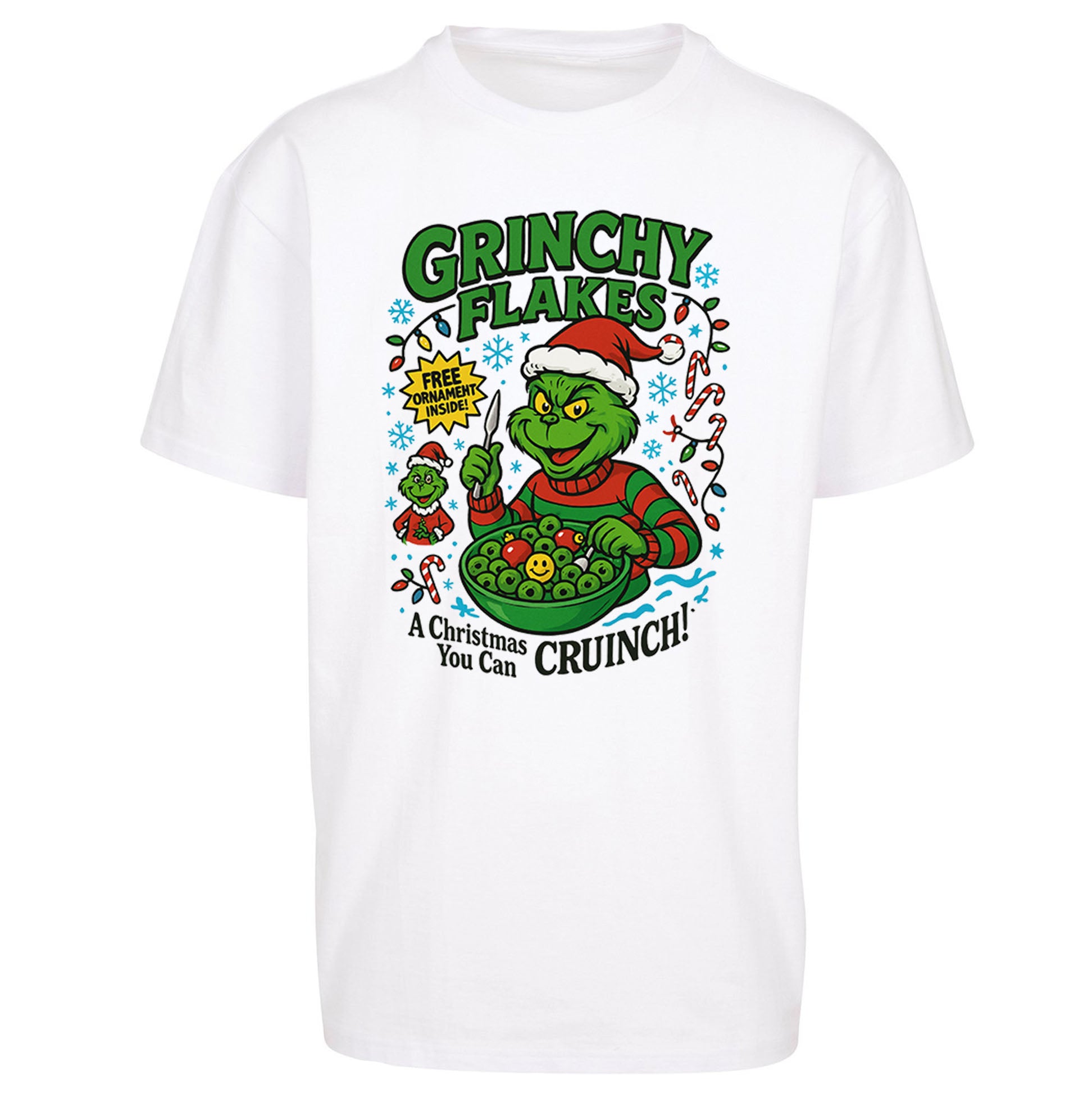 Grinch Christmas Oversized T Shirt
