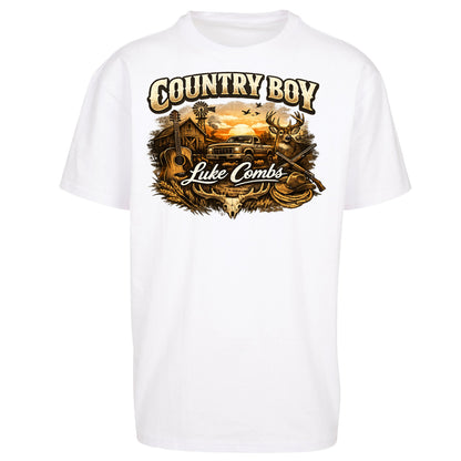 Luke Combs Country Music Oversized T Shirt