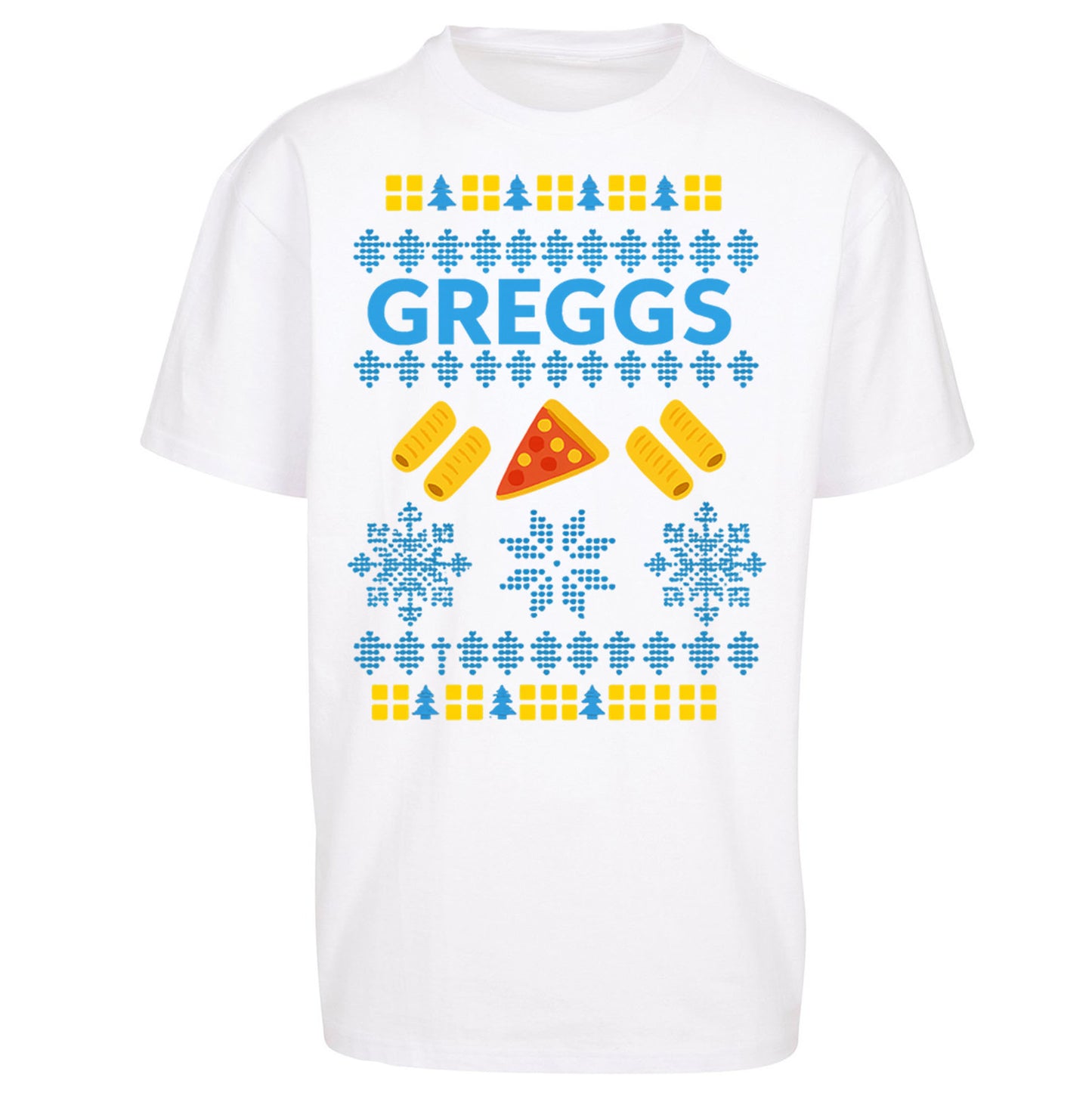 Greggs Christmas Oversized T Shirt