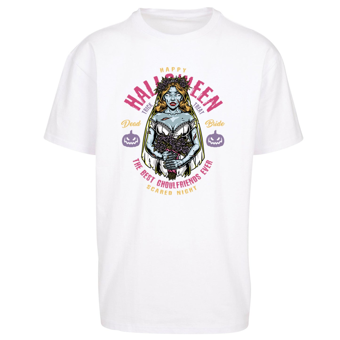 Halloween Ghoulfriends Oversized T Shirt