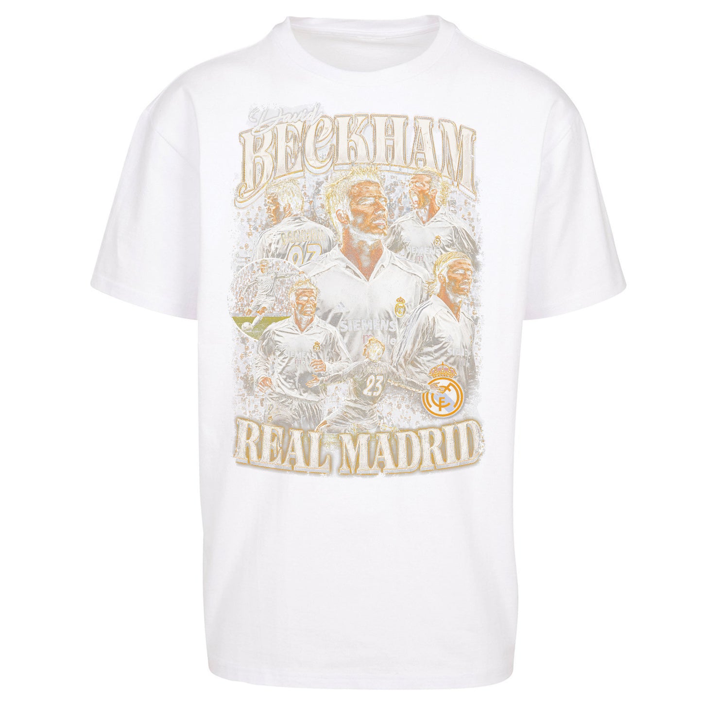 David Beckham Bootleg Oversized T Shirt