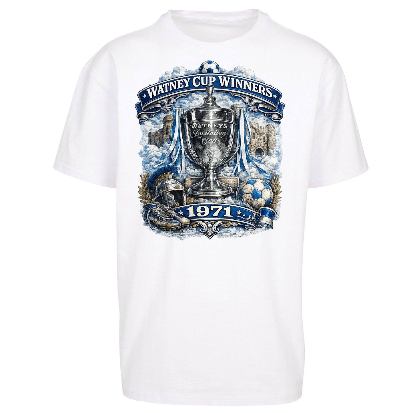 Colchester United Football Oversized T Shirt