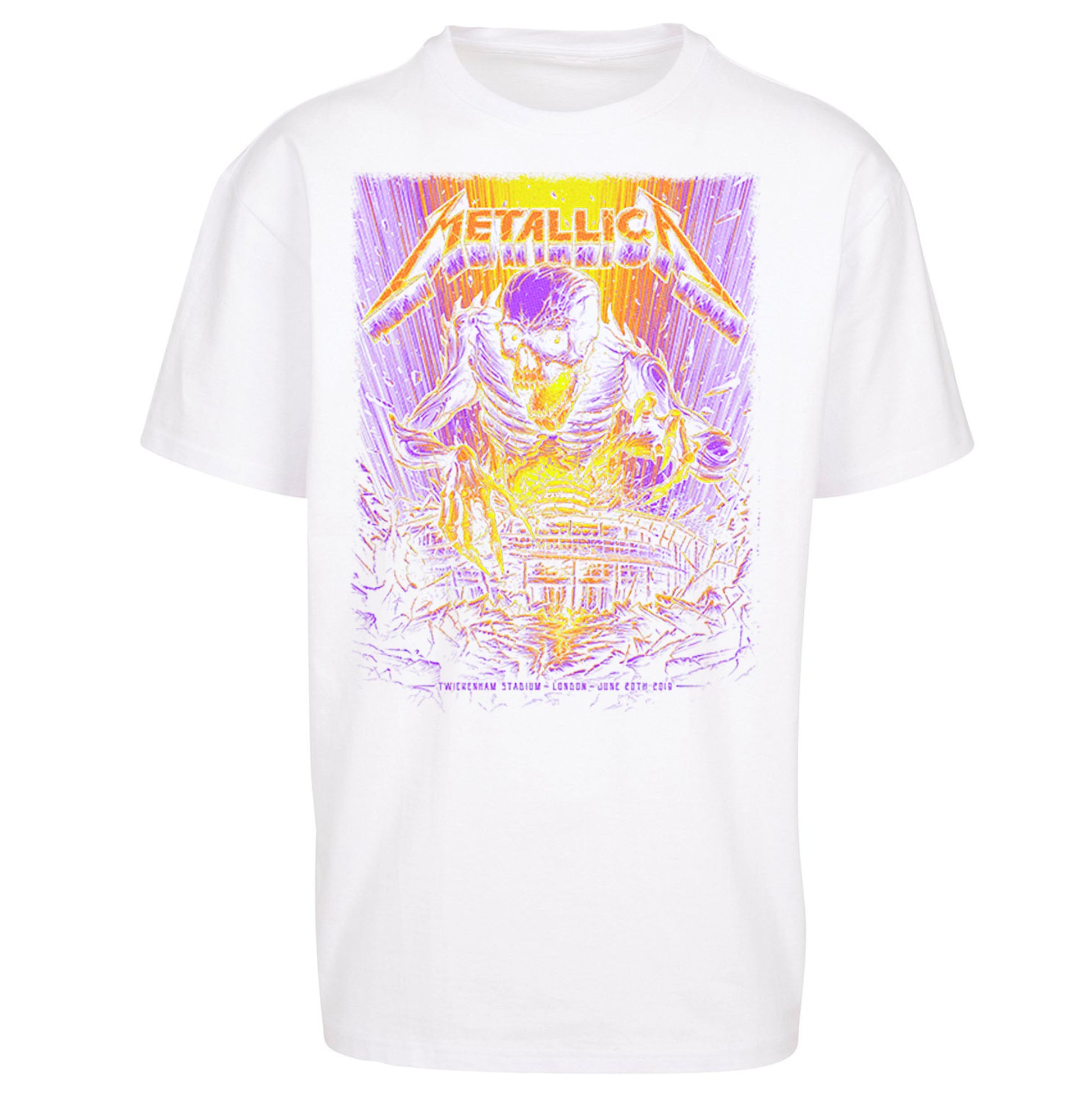 Metallica Twickenham Stadium Oversized T Shirt