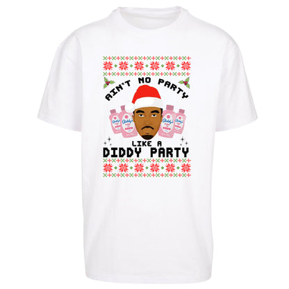 Diddy Christmas Oversized T Shirt
