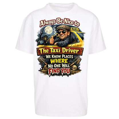 Taxi Driver Oversized T Shirt