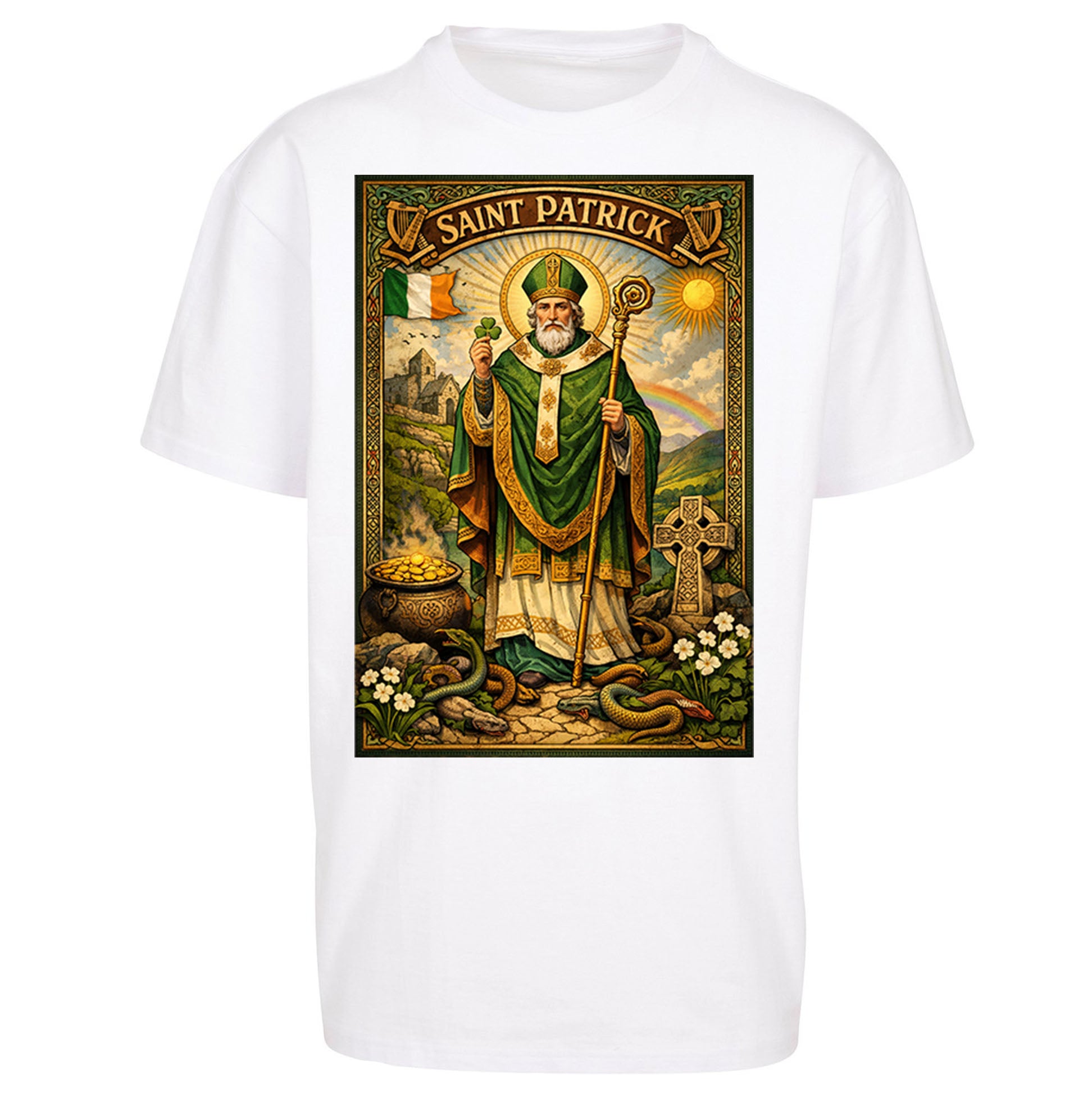 Saint Patrick Oversized T Shirt