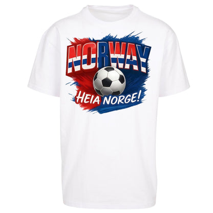 Norway Retro World Cup Oversized T Shirt