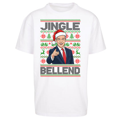 Nigel Farage Christmas Oversized T Shirt