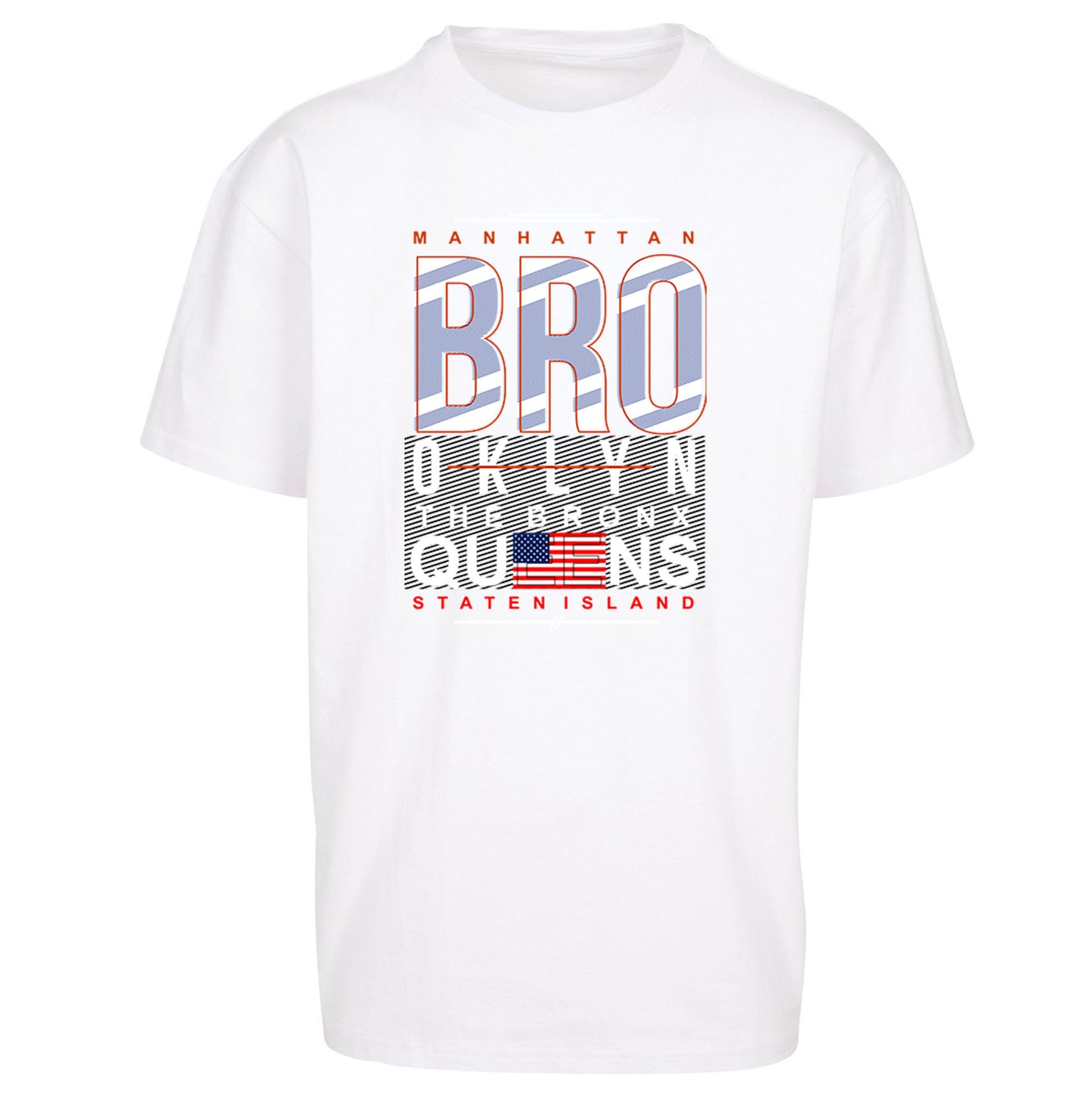 Brooklyn New York State Oversized T Shirt