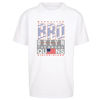 Brooklyn New York State Oversized T Shirt