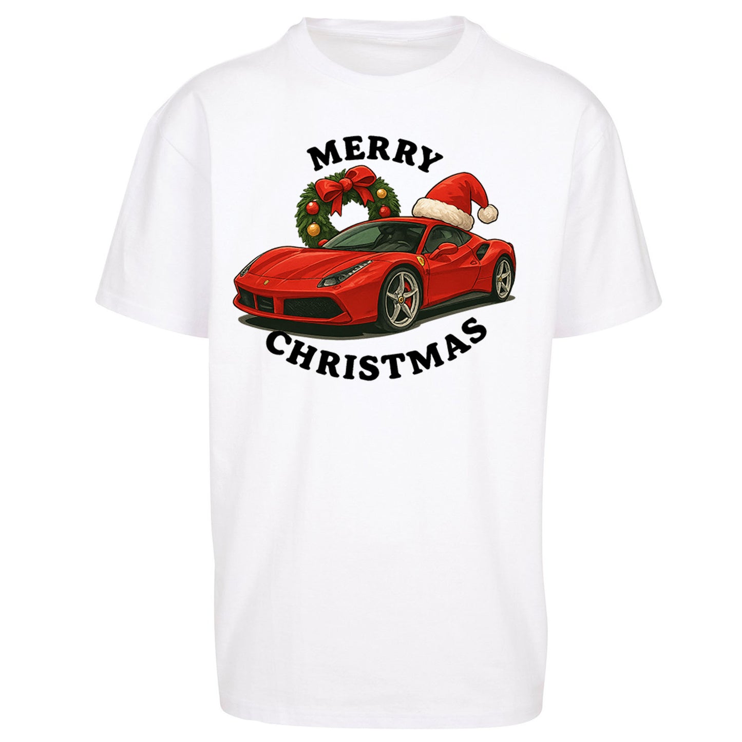 Ferrari Christmas Oversized T Shirt