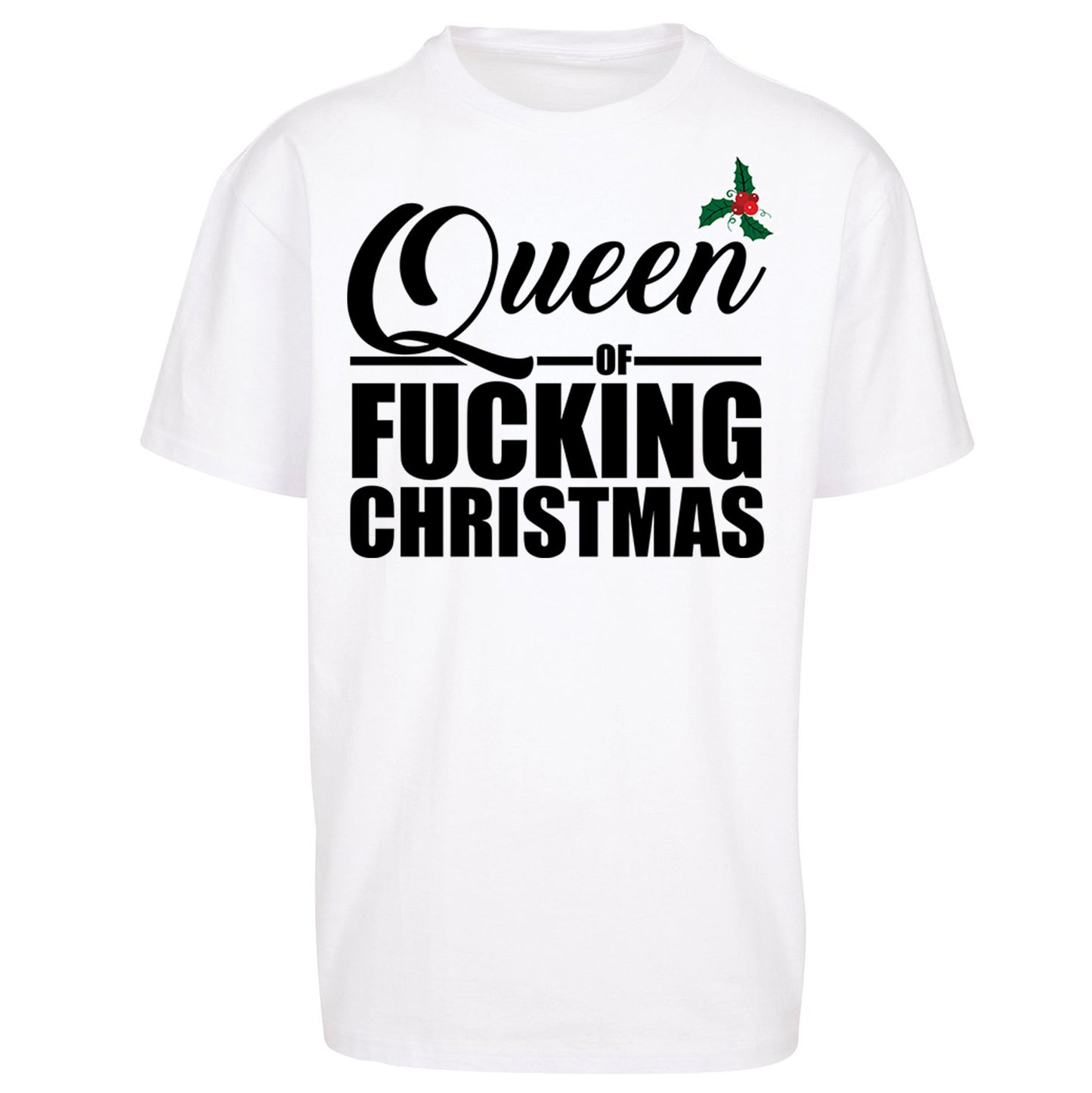 Nice Until Proven Naughty Oversized T Shirt