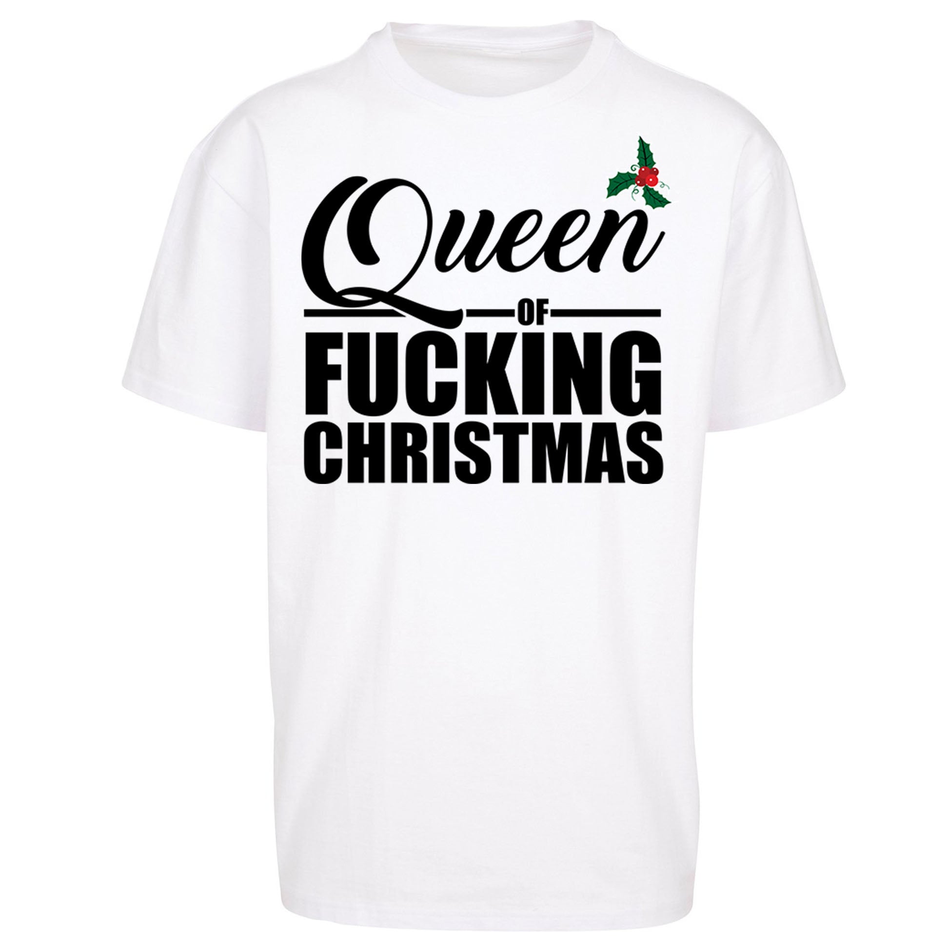 Nice Until Proven Naughty Oversized T Shirt