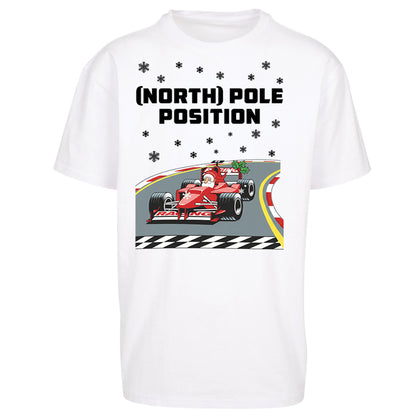 North Pole Christmas Oversized T Shirt
