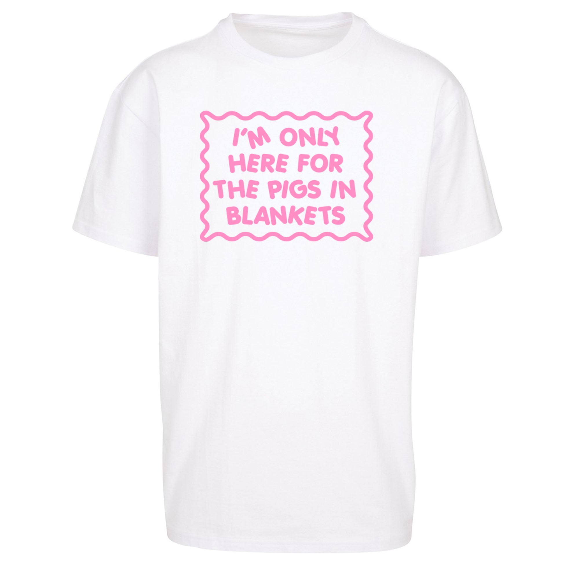 Pigs In Blankets Christmas Oversized T Shirt