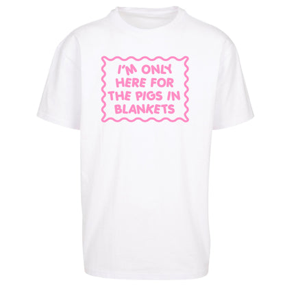 Pigs In Blankets Christmas Oversized T Shirt