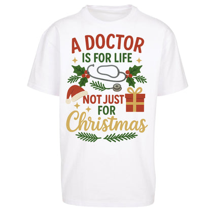Doctor Christmas Oversized T Shirt