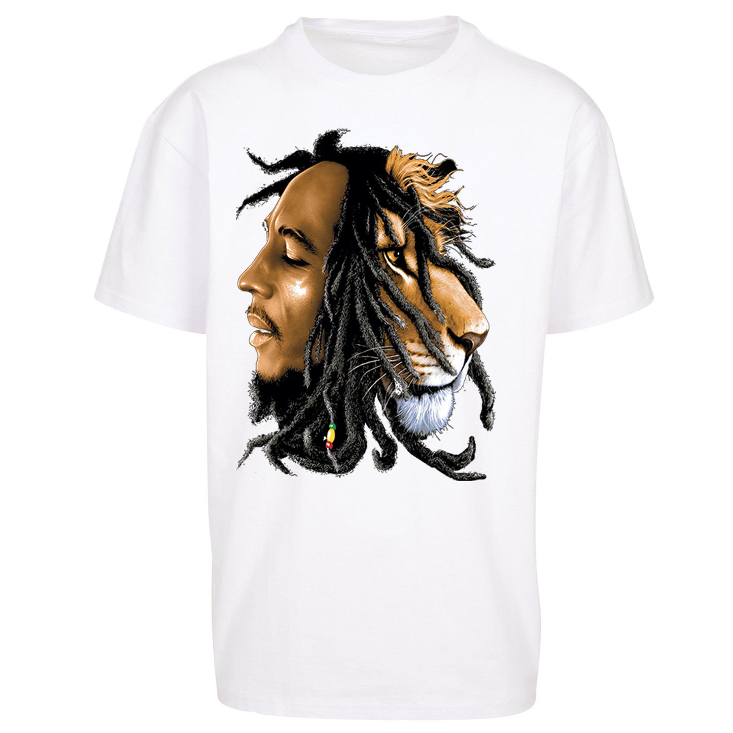 Bob Marley Lion - Oversized T Shirt