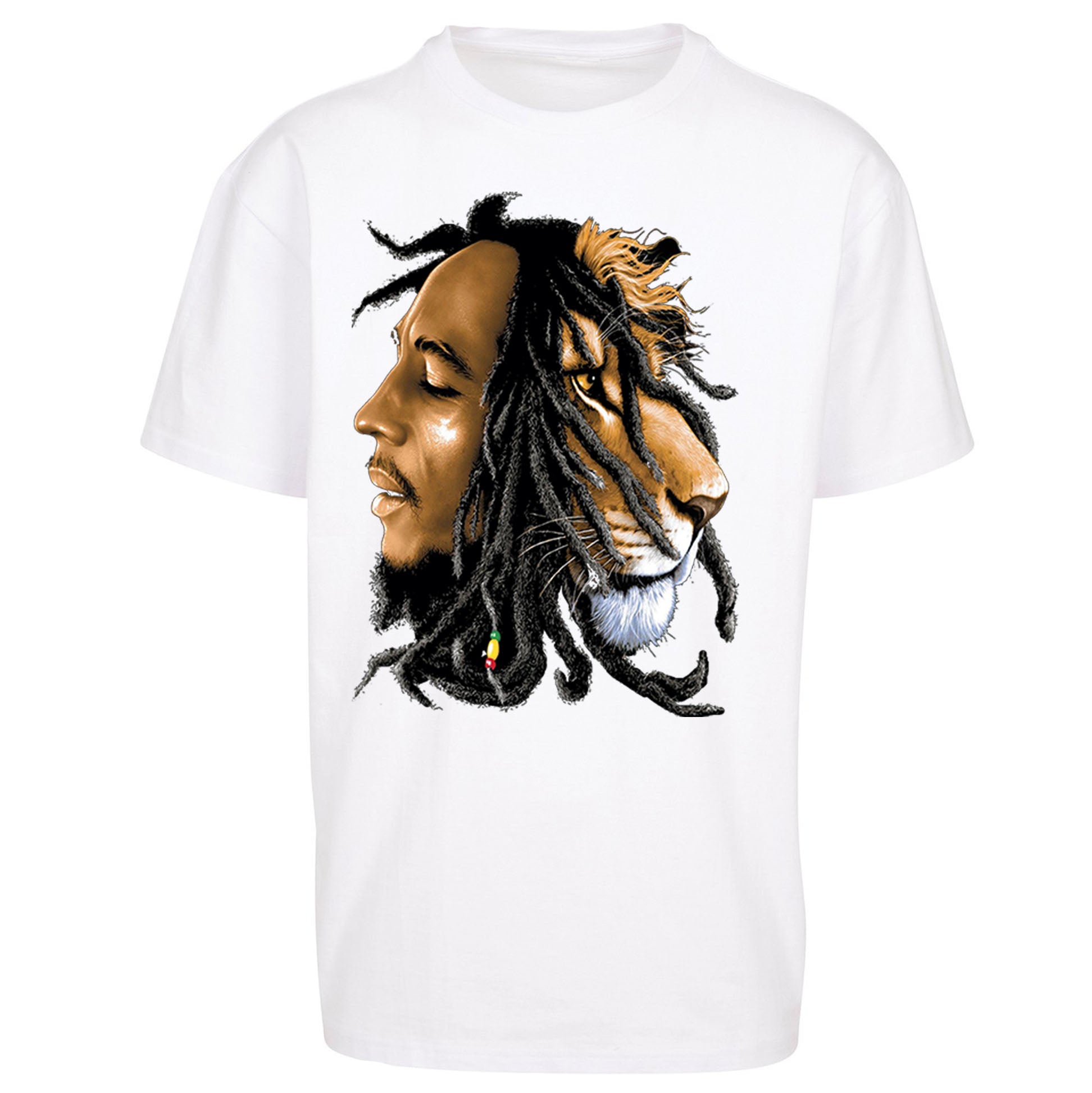 Bob Marley Lion - Oversized T Shirt