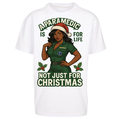 Paramedic Christmas Oversized T Shirt