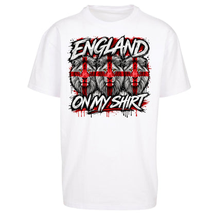 England 3 Lions World Cup 2026 Oversized T Shirt