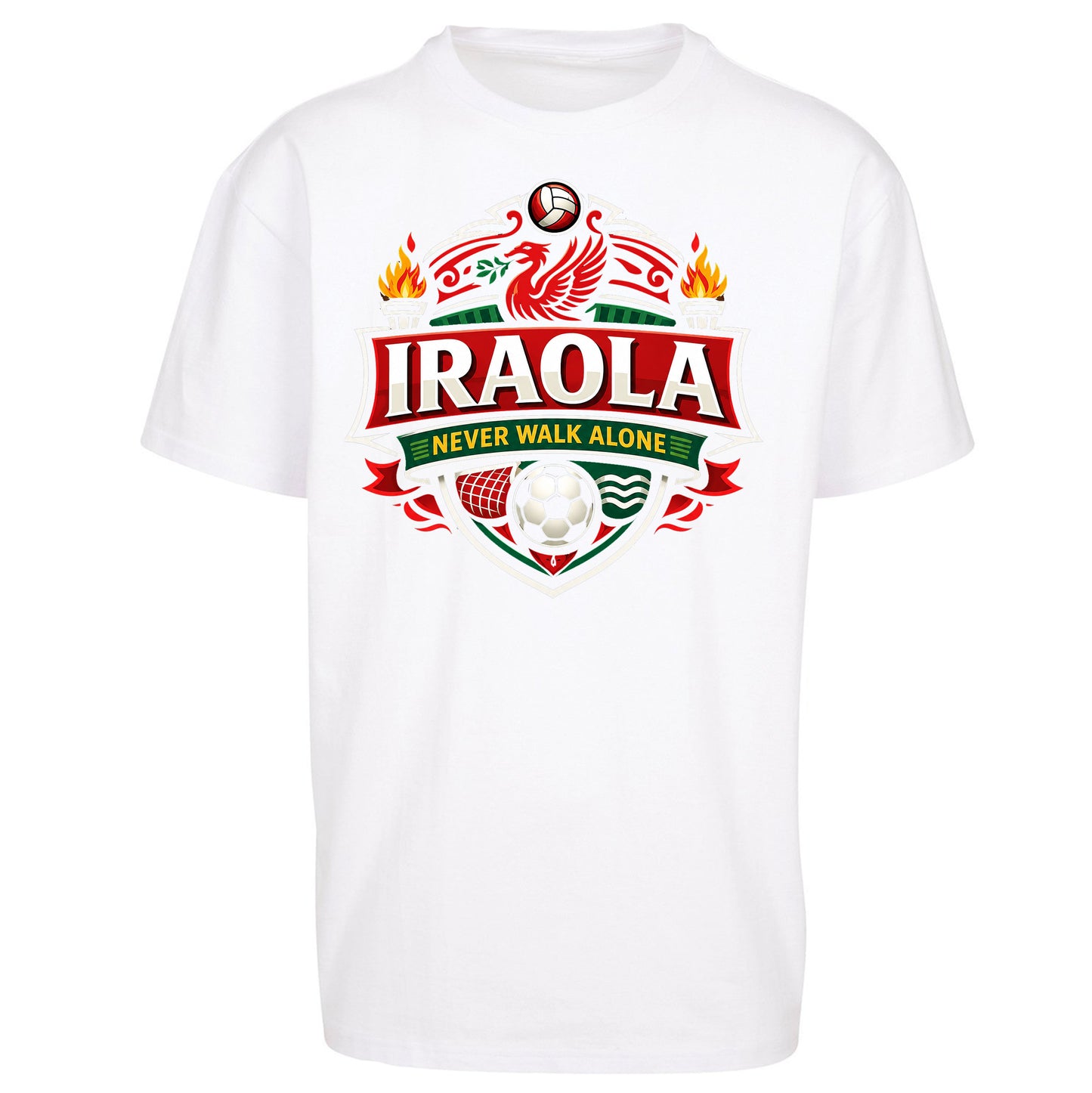 Andoni Iraola Never Walk Alone Oversized T Shirt
