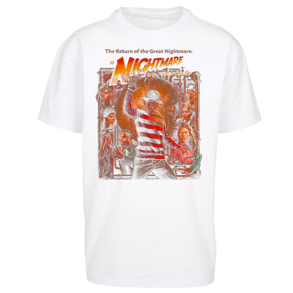 1 2 Freddy's Coming For You Oversized T Shirt 