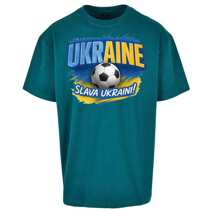 Ukraine Retro World Cup Oversized T Shirt