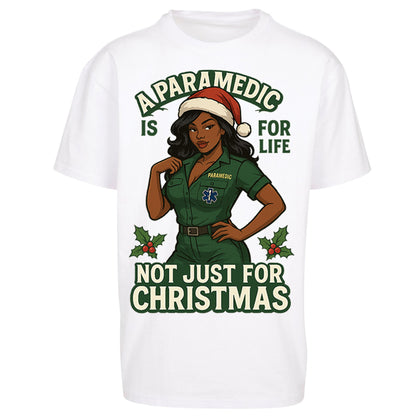 Paramedic Xmas Oversized T Shirt