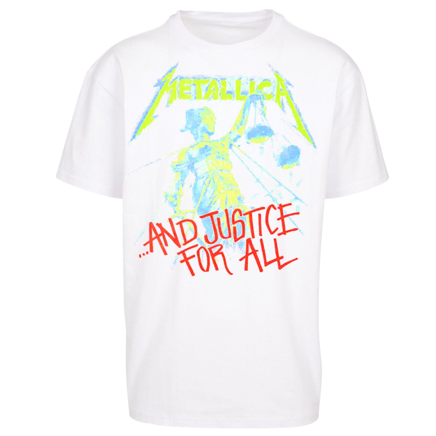 Metallica And Justice For All Oversized T Shirt