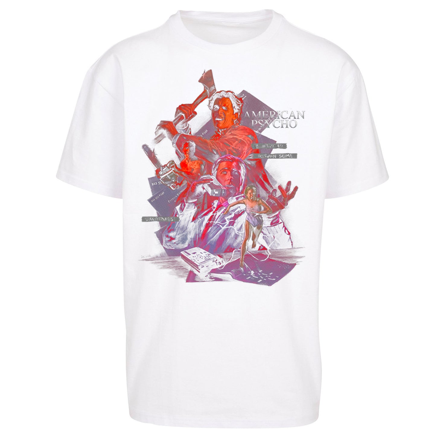 American Psycho Oversized T Shirt