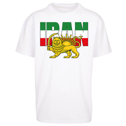 Iran Flag Oversized T Shirt
