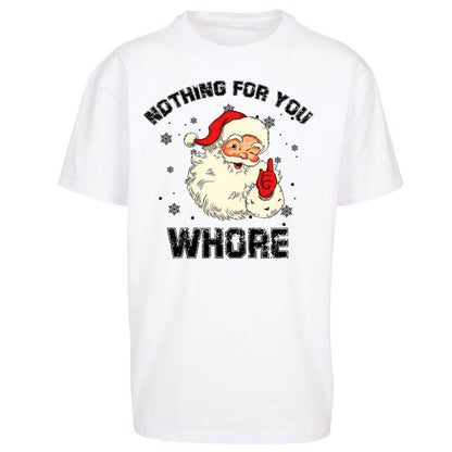 Christmas Whore Oversized T Shirt