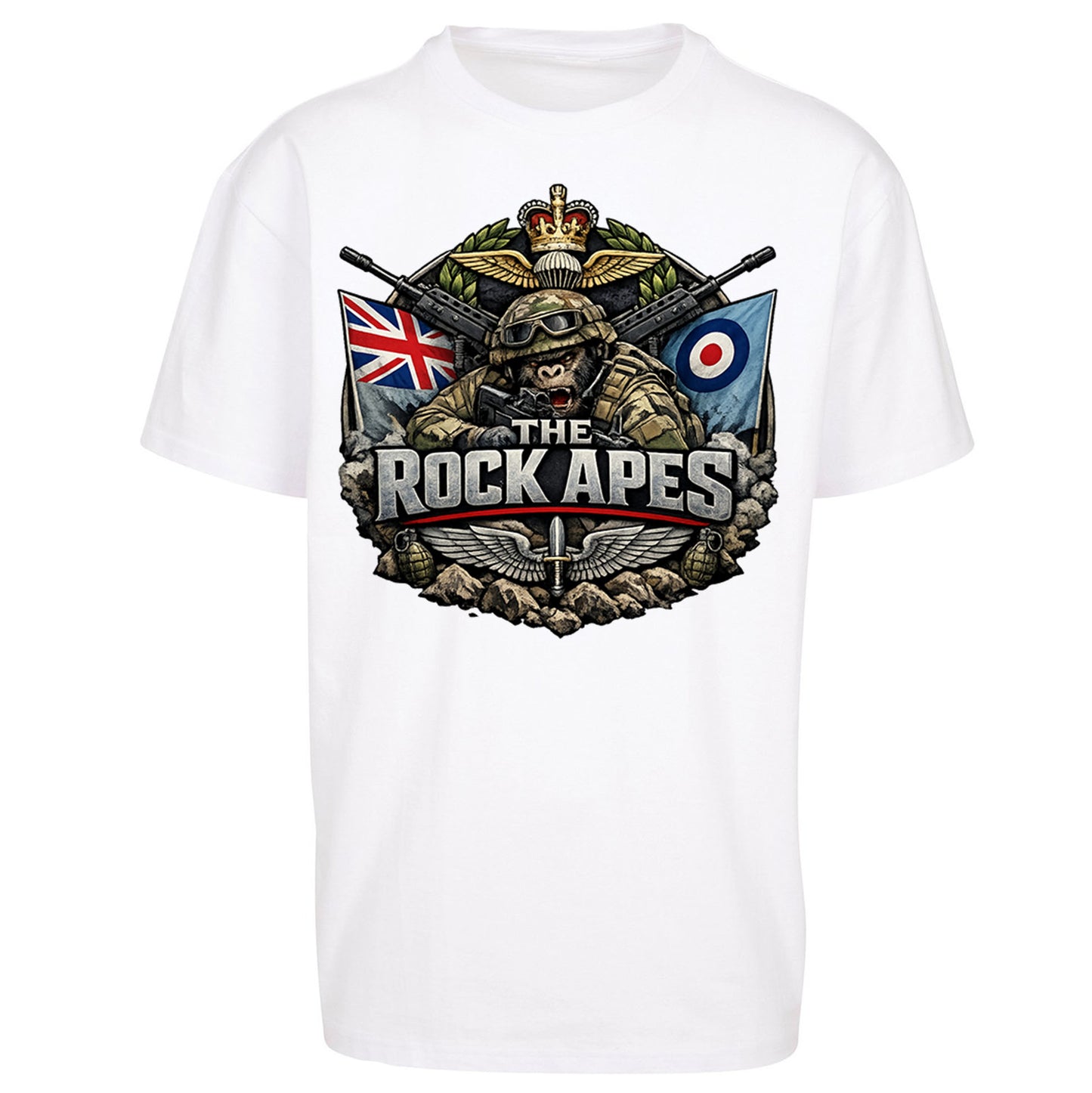 The Rock Apes Oversized T Shirt