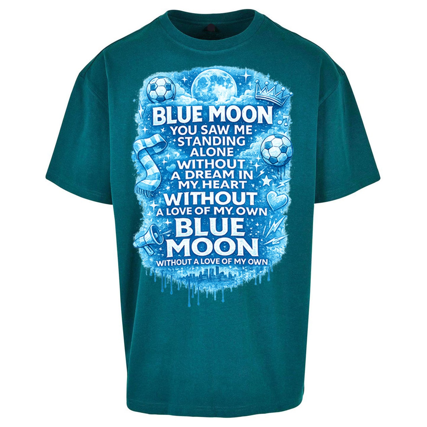 Manchester City Blue Moon Oversized T Shirt