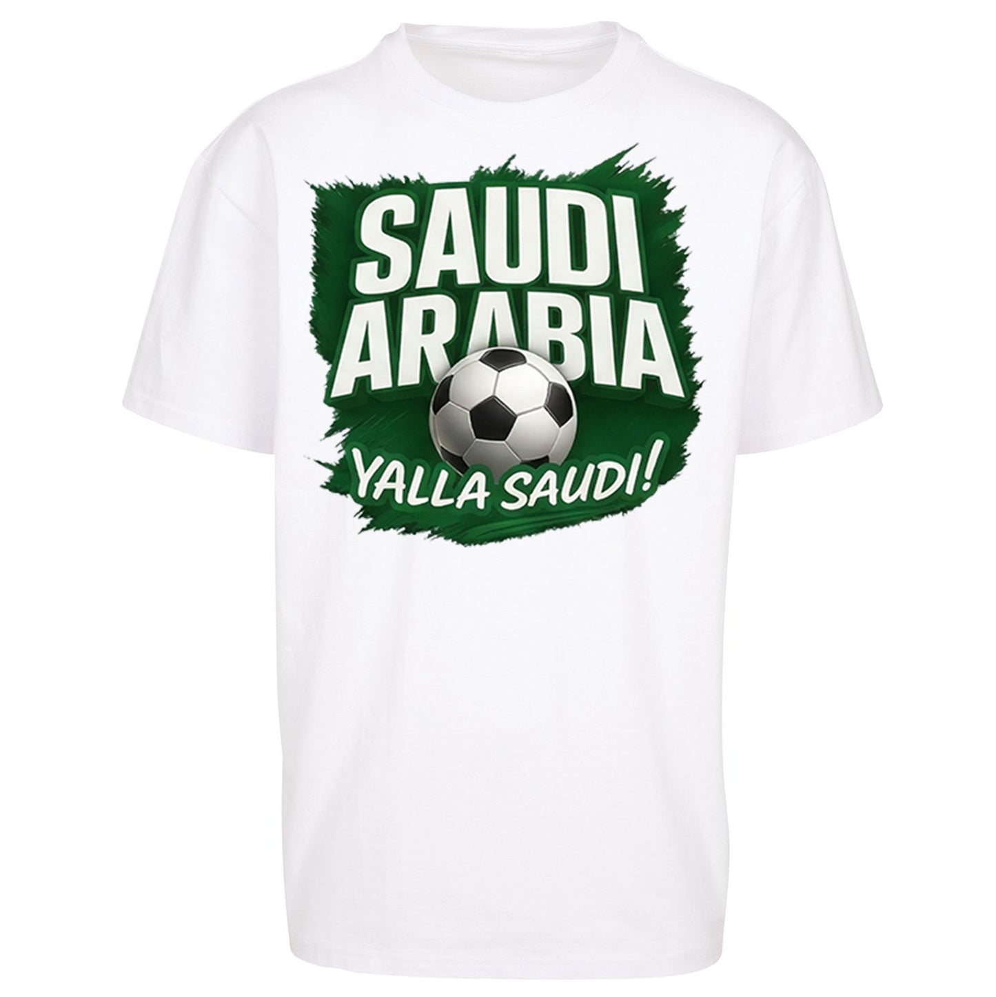Saudi Arabia Retro World Cup Oversized T Shirt