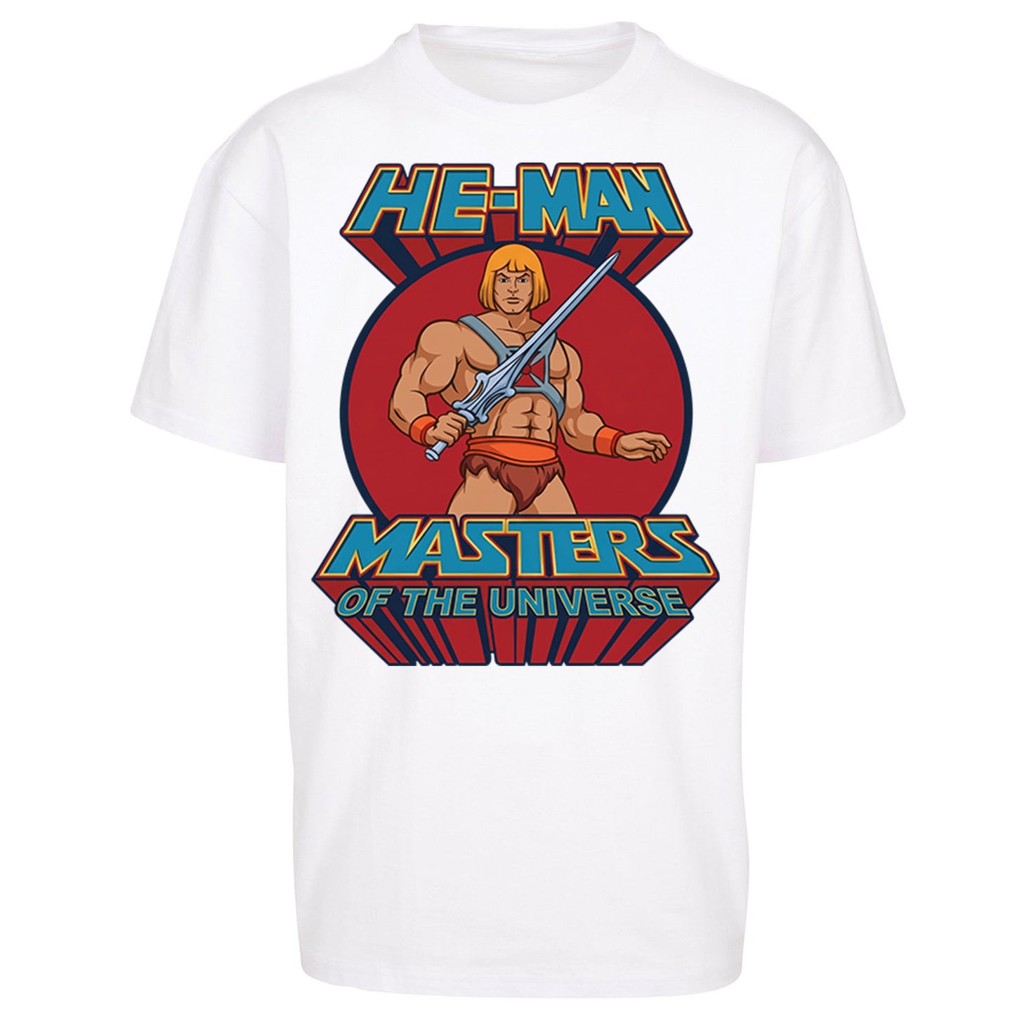 He-Man Anime Oversized T Shirt 