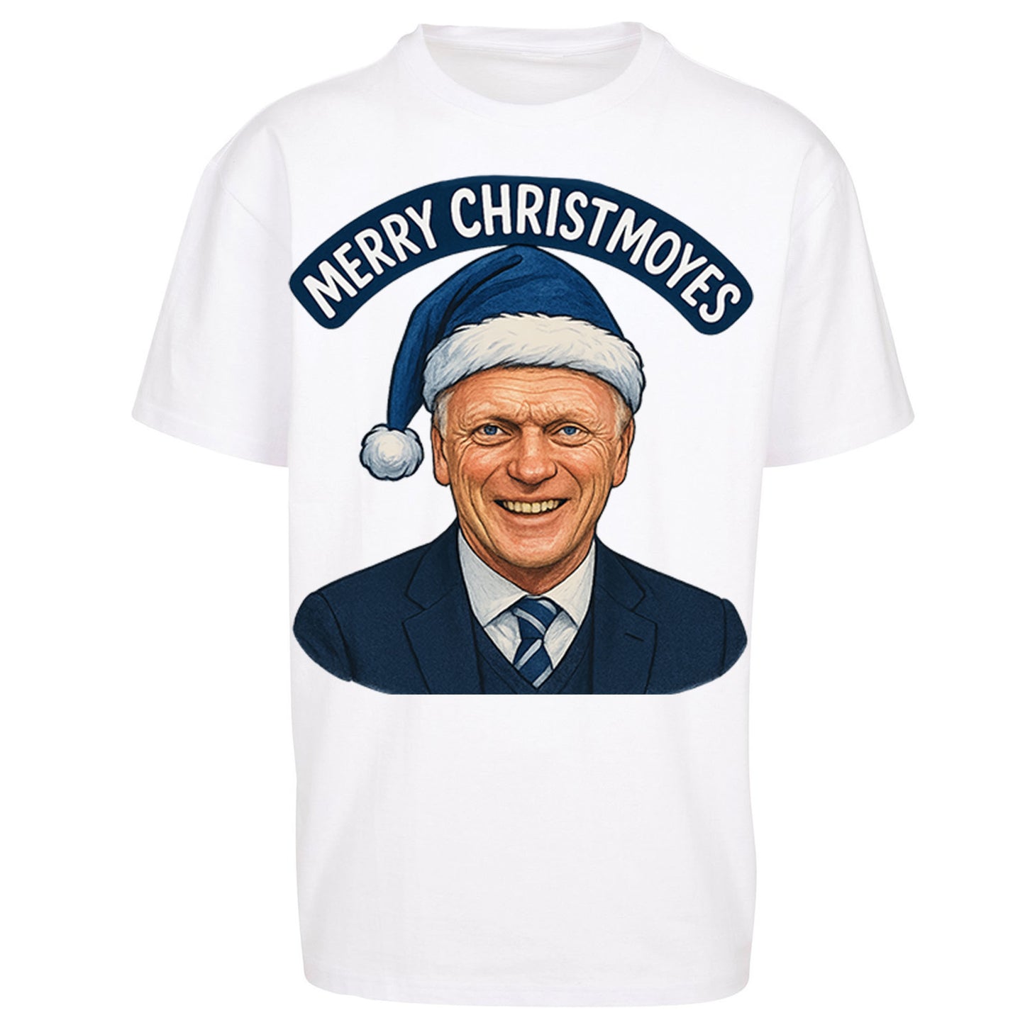 Everton Christmas Oversized T Shirt 
