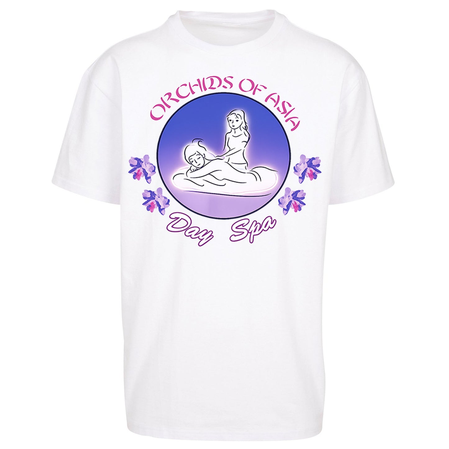 Orchids of Asia Day Spa Oversized T Shirt 