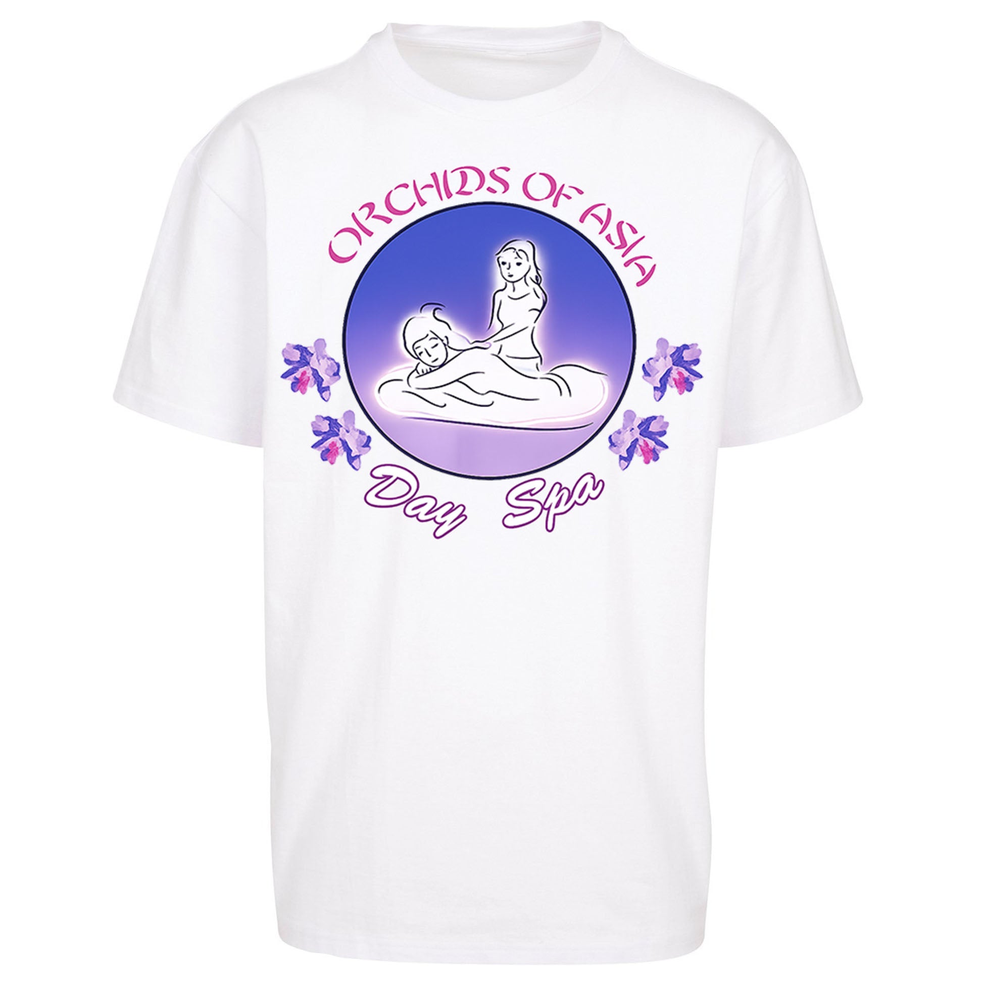 Orchids of Asia Day Spa Oversized T Shirt 