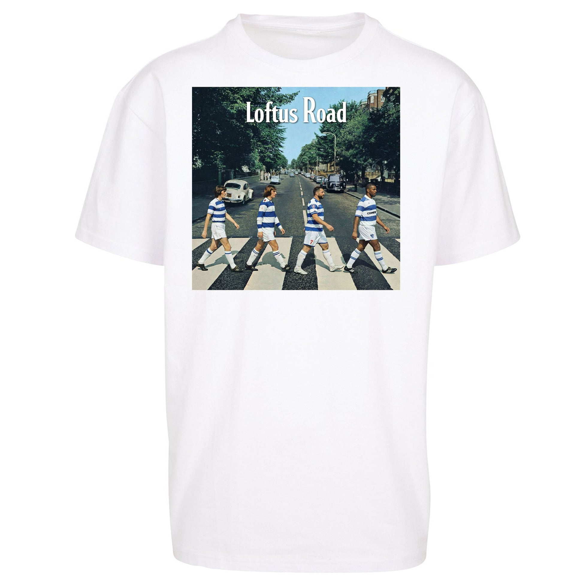QPR Loftus Road The Beatles Parody Oversized T Shirt